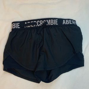 Abercrombie and kids running shorts